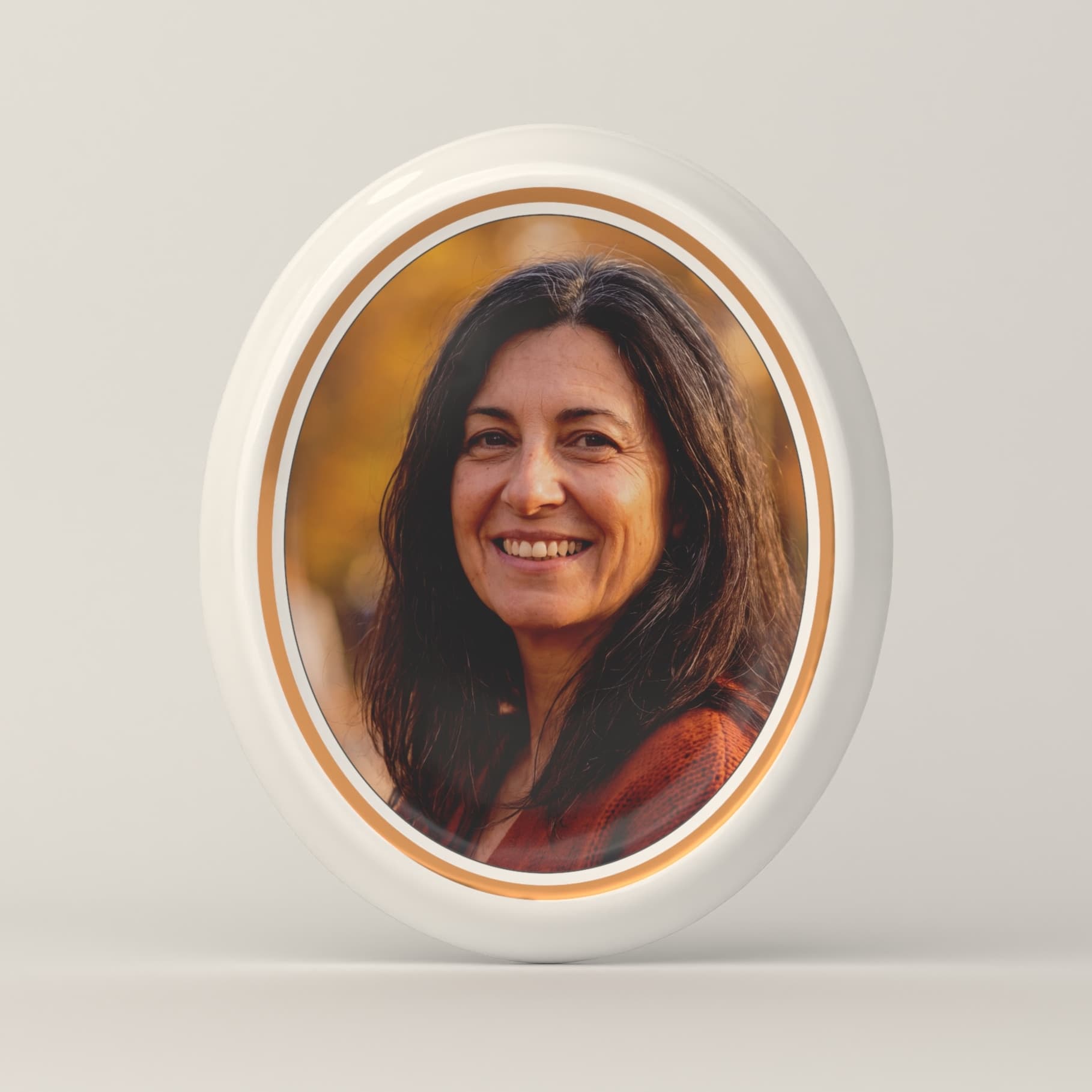 Fotoceramica per lapidi personalizzata - Ovale Boemia