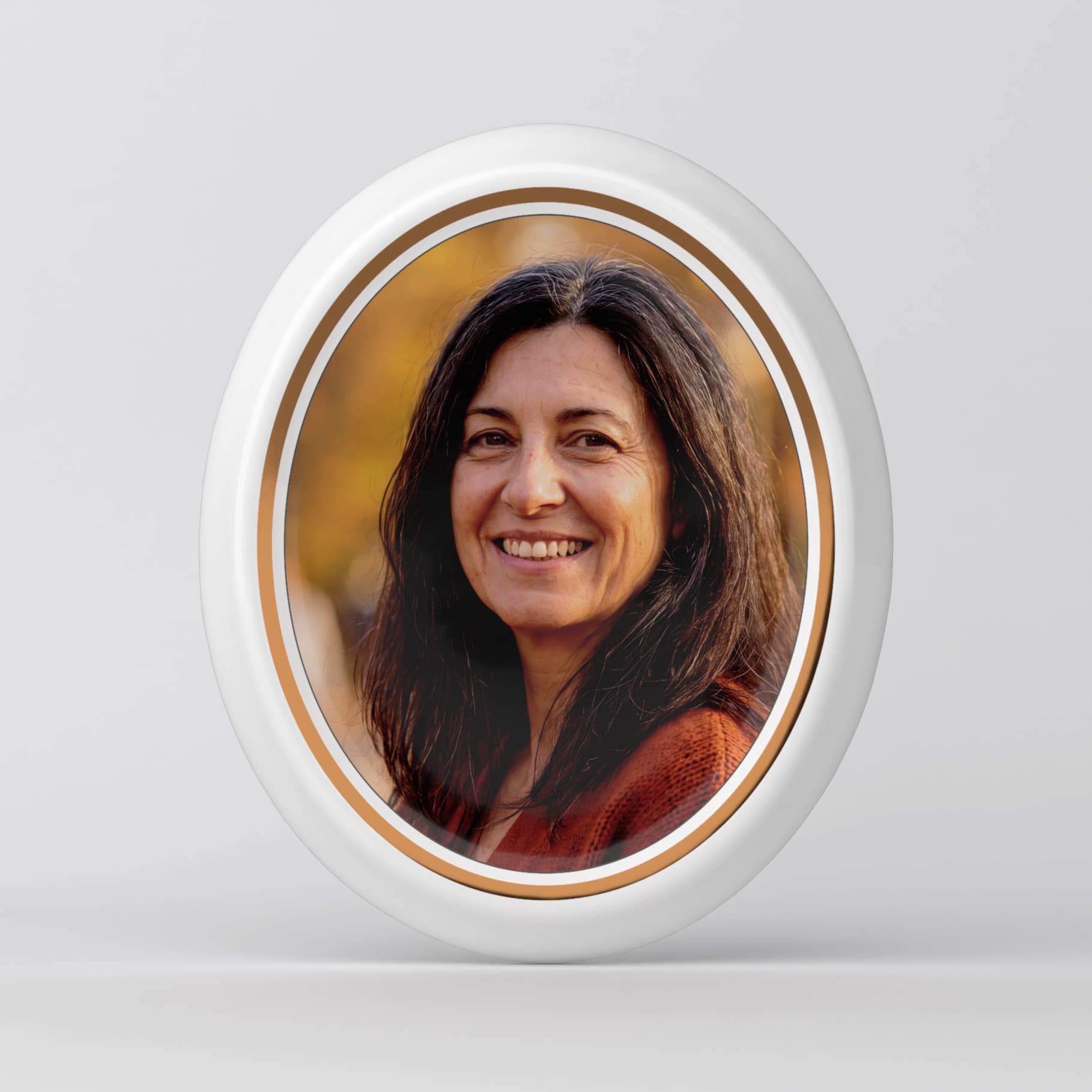 Fotoceramica per lapidi personalizzata - Ovale Boemia
