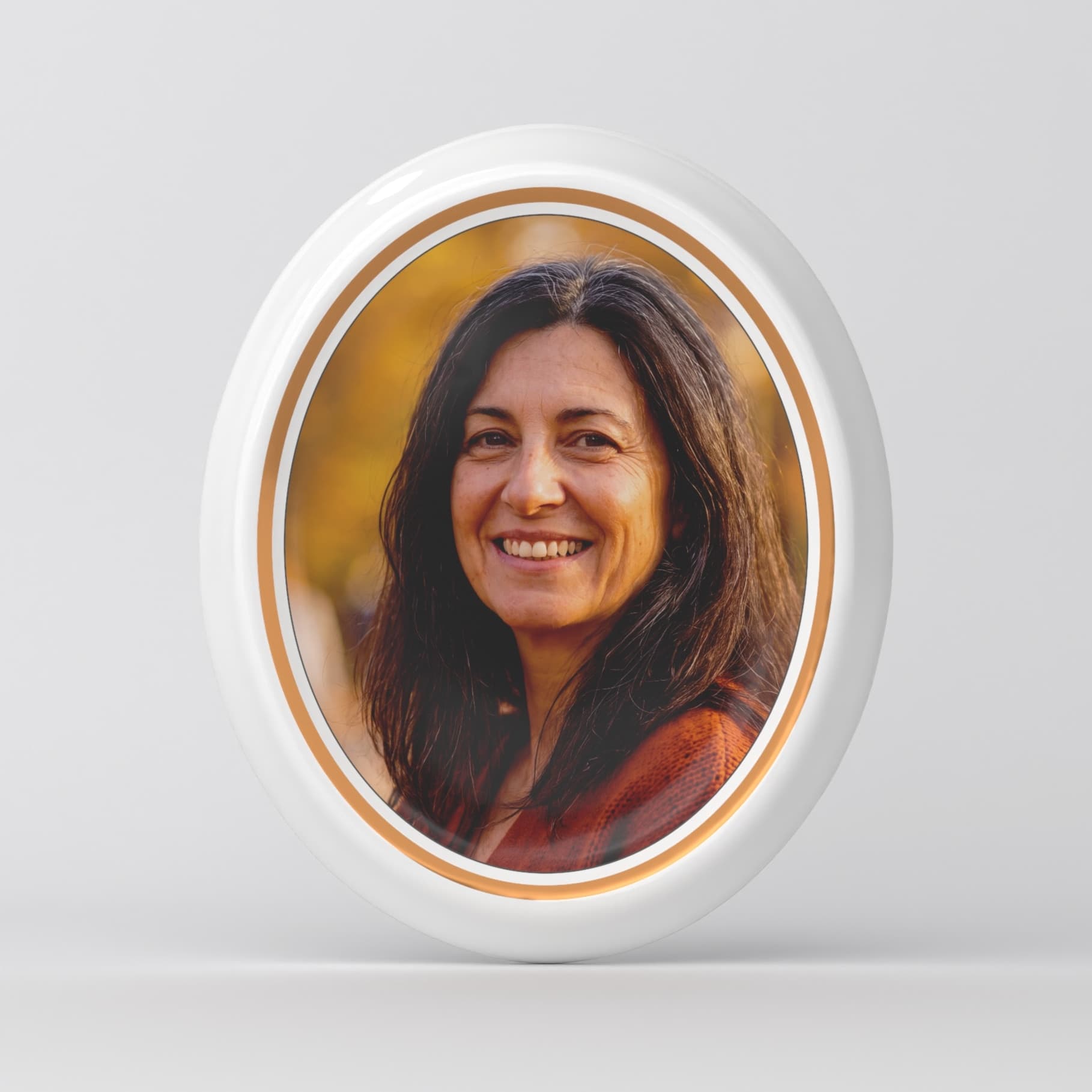 Fotoceramica per lapidi personalizzata - Ovale Boemia