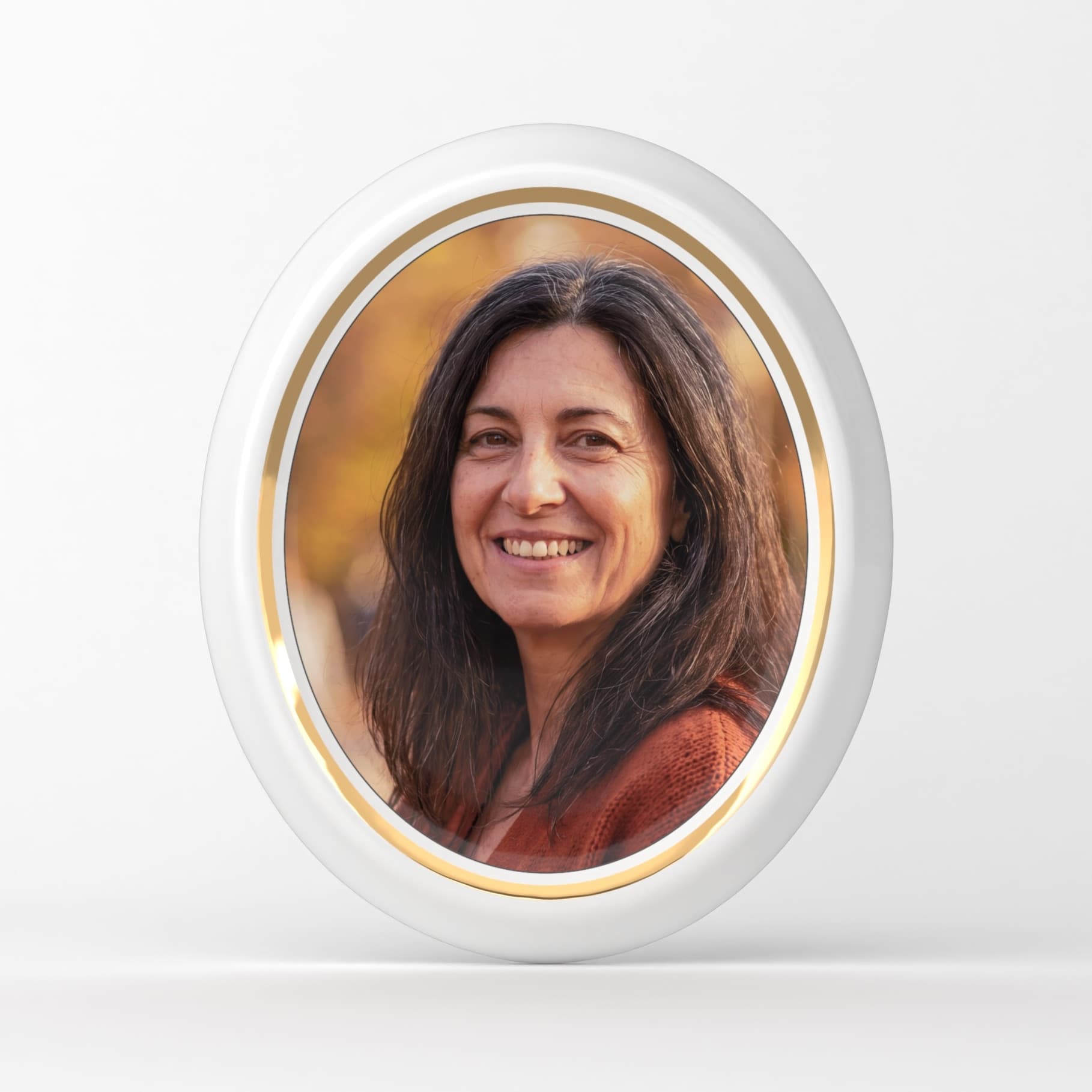 Fotoceramica per lapidi personalizzata - Ovale Boemia