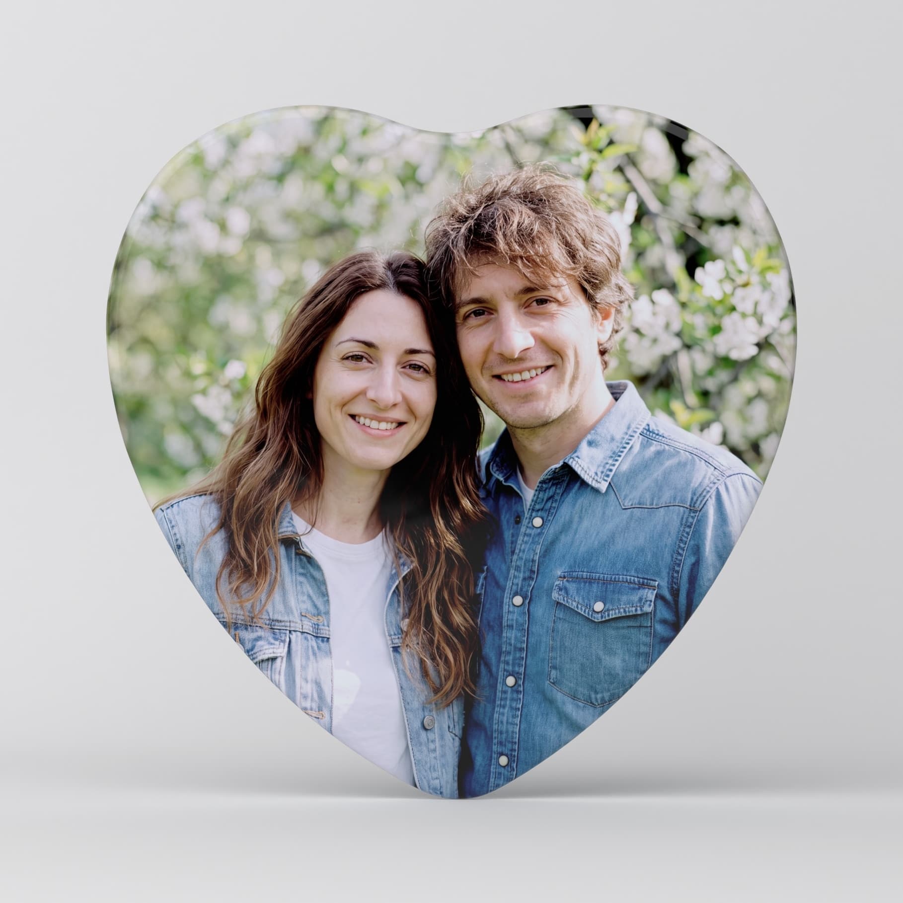 Fotoceramica per lapidi personalizzata - Cuore