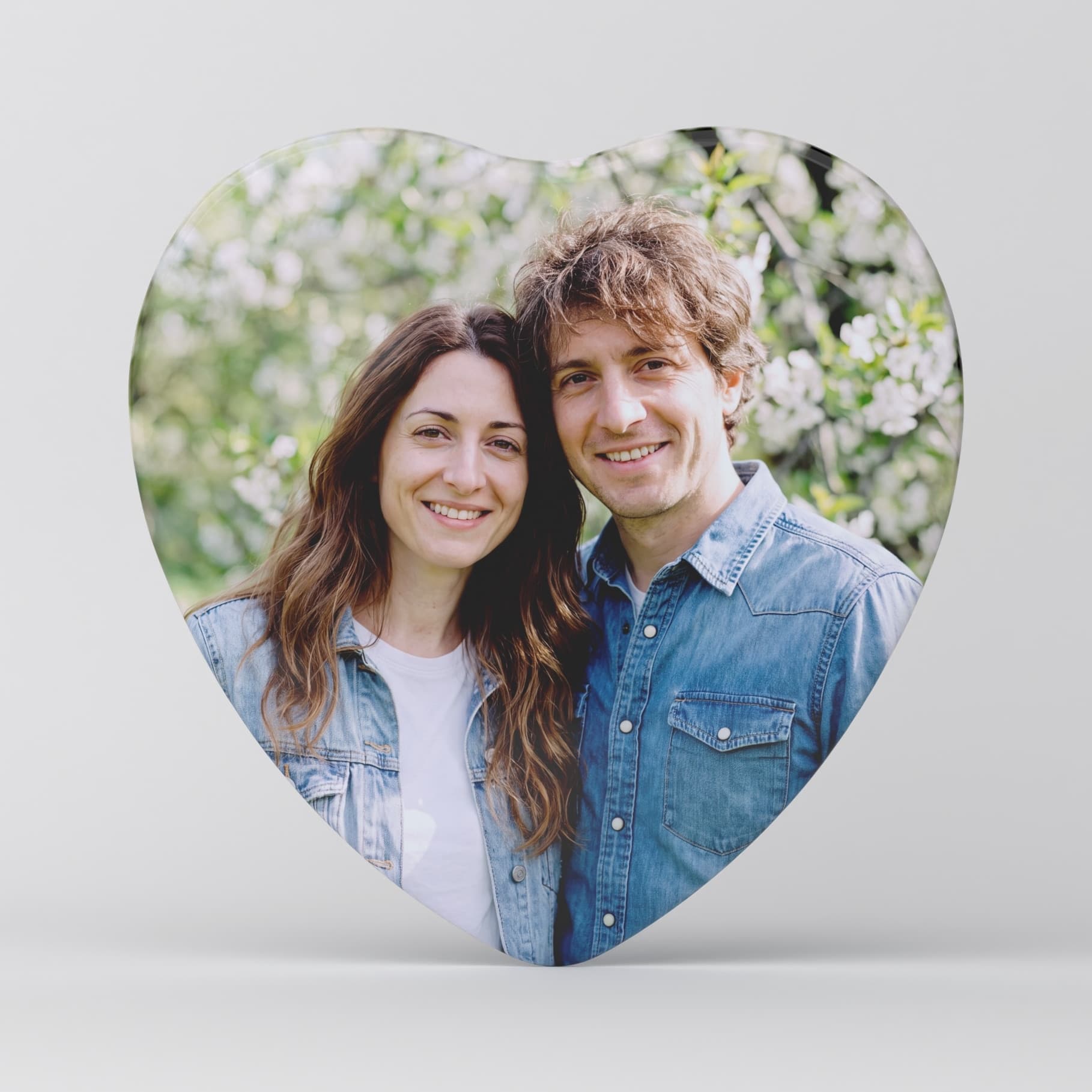 Fotoceramica per lapidi personalizzata - Cuore