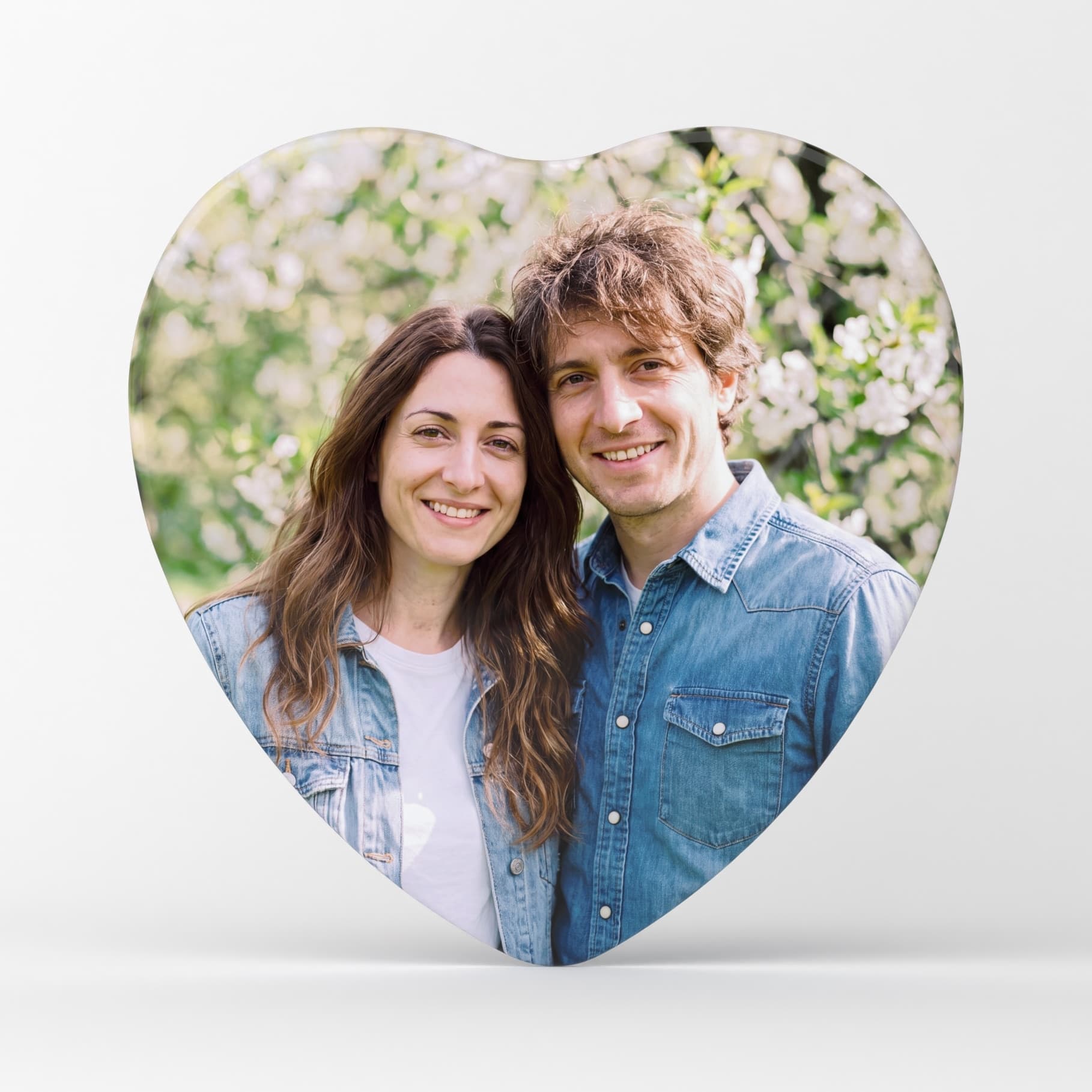 Fotoceramica per lapidi personalizzata - Cuore